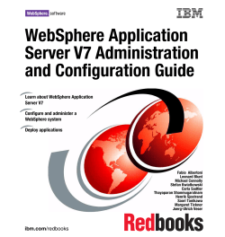 WebSphere Application Server V7 Administration and Configuration