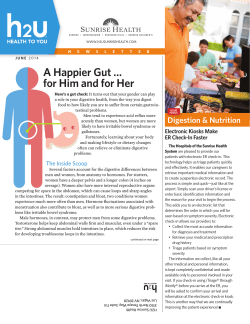 A Happier Gut … for Him and for Her