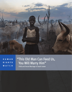 This Old Man Can Feed Us, You Will Marry Him
