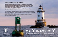 MY IS EVERY - Newport County YMCA