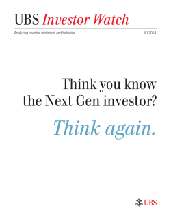 Think you know the Next Gen investor?