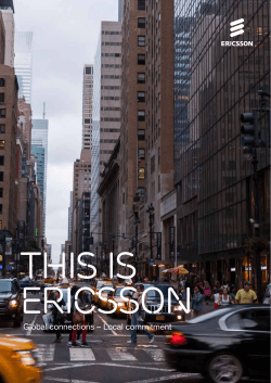 This is Ericsson