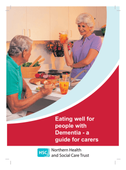 11729 NHSCT eating well with dementia.indd
