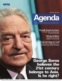 George Soros believes the 21st century belongs to Asia. Is he right?