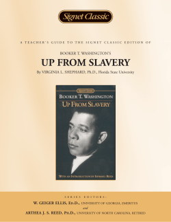 Up from Slavery TG