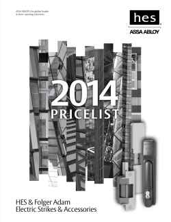 HES 2014 Price Book - Top Notch Distributors, Inc.