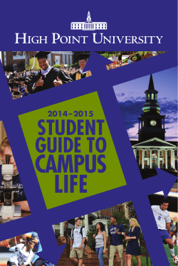 CAMPUS LIFE - High Point University