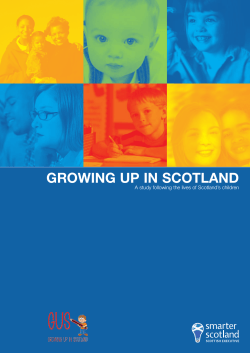 Growing Up in Scotland - The Scottish Government