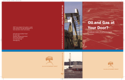 Oil and Gas at Your Door? (2005 Edition)