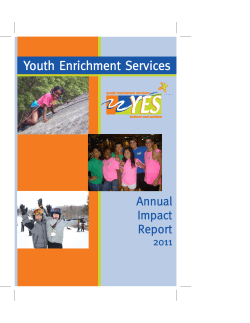 2011 Annual Report - Youth Enrichment Services