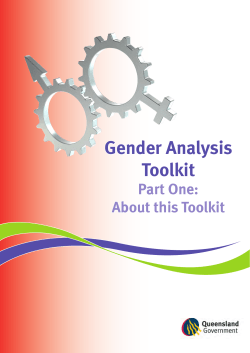 Gender Analysis Toolkit