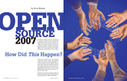 Open Source 2007: How Did This Happen?