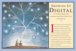 Growing Up Digital: How the Web Changes