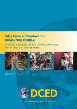 Why have a Standard for Measuring results?