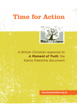 Time for Action - Kairos Britain