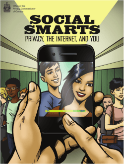 SocialSmarts: Privacy, the Internet and You