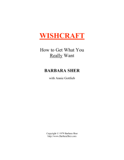 book - Wishcraft