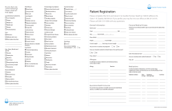Patient Registration - Seattle Premier Health