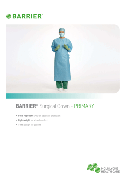 BARRIER® Surgical Gown