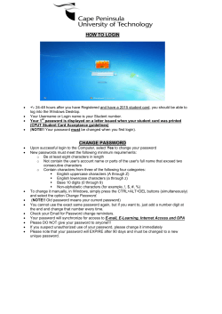 HOW TO LOGIN
