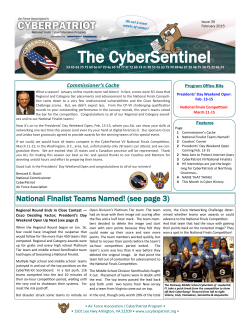 February 2015 - CyberPatriot