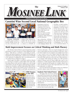 February 2015 - Mosinee School District