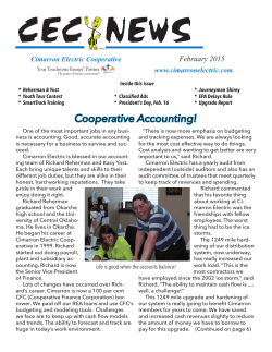 newsletter - Cimarron Electric Cooperative