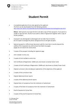 Student Permit