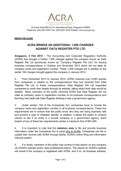 acra brings an additional 1000 charges against data register pte ltd