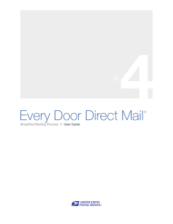 Every Door Direct Mail® User Guide
