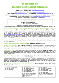 click here - Helsby Methodist Church