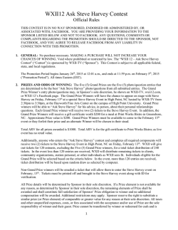 WXII12 Ask Steve Harvey Contest