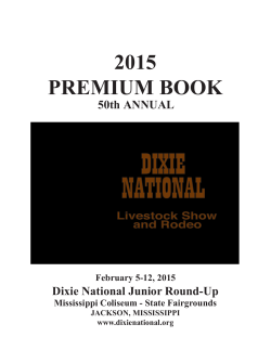 Dixie National Junior Round