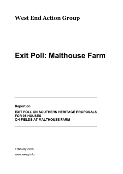 Exit Poll: Malthouse Farm