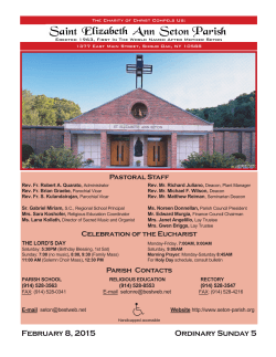 bulletin - John Patrick Publishing Company
