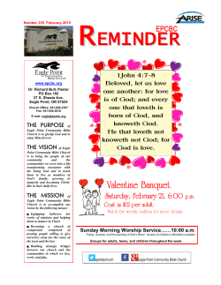 Reminder Newsletter - Eagle Point Community Bible Church
