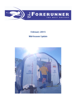 February 2015 Forerunner