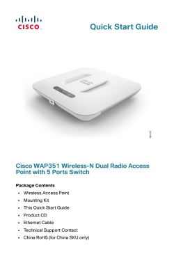 Cisco WAP351 Wireless-N Dual Radio Access Point with 5 Ports