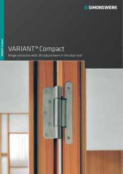 Variant® Compact - FindTheNeedle.co.uk