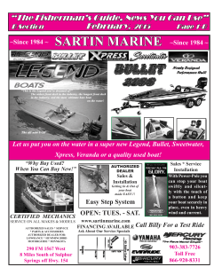February 2015 (Section B) PDF - The Fisherman`s Guide, News You