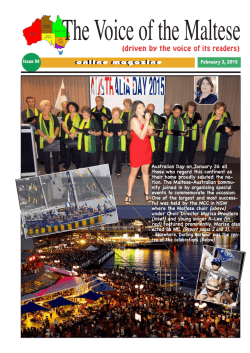 The Voice No. 94 - Maltese Welfare NSW