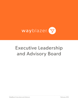 Executive & Advisory Board Bios