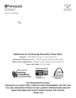 current course schedule