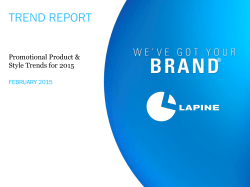 TREND REPORT - retail.lapineinc.com