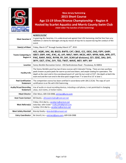 2015 Short Course Age 13