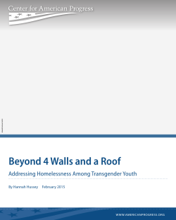 Beyond 4 Walls and a Roof - Center for American Progress