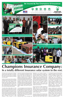 Read More - Champions Insurance Company