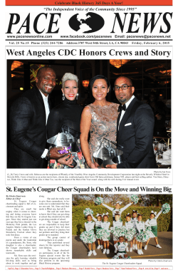 West Angeles CDC Honors Crews and Story