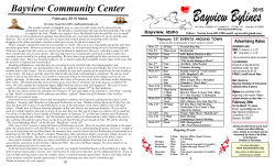 Bayview Community Center - Bayview Chamber of Commerce