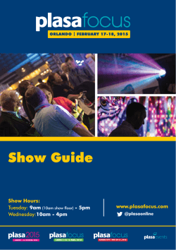 Orlando Show Guide - Lighting & Sound America